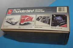 PARTS LOT 1957 Ford THUNDERBIRD 1/25 scale AMT #6516 incomplete T-Bird model kit