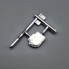 Revell 1/25 Cadillac Lowrider 85-4438 Parts Kitbash Chrome Transmission Pan