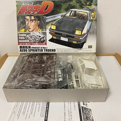 Aoshima Takumi Fujiwara AE86 Trueno Project D Specification 1/24 Plastic Model