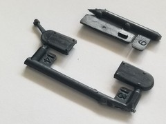 SWITCH / VALVE Part # 9,13,14 from Kenworth Aerodyne Cab Over AMT 1:25 Model Kit
