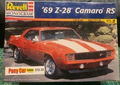 VTG SEALED Revell ‘69 Z-28 Camaro RS Model Car Kit 1:25 1998 NIB Chevy