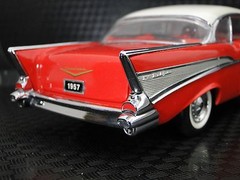57 Chevy 1957 Chevrolet Built Vintage Car 1 24 Red BelAir 12 Model 56 18 1955 55