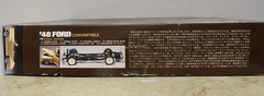 The Memorial Collections By Union 1948 Ford Convertible 1/25 Scale Unassembled