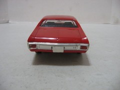 Monogram Red 1970 Chevy Chevelle Malibu SS 454 1/25 Scale Built Model Kit #2268