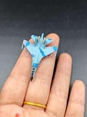 1/700/400/350 Russian Su-35 fighter model Painting completed model
