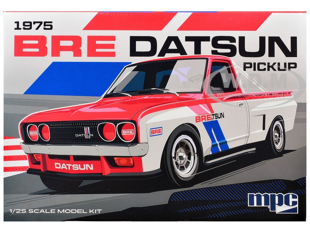 SKILL 2 MODEL KIT 1975 DATSUN PICKUP “BRE” 1/25 SCALE MODEL BY MPC MPC1029