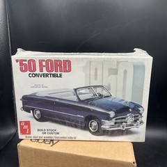 1950 FORD CONVERTIBLE 2N1 STOCK or CUSTOM AMT 2303 NEW BUT TEARS IN PLASTIC