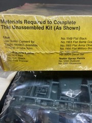 Italeri Testors 1/35 Dodge WC 56 Staff Car #819 Open Box Sealed Parts