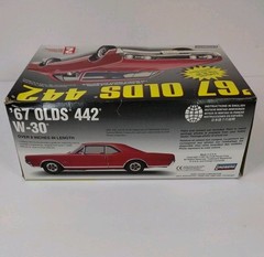 1997 Lindberg 1967 Olds 442 W-30 1/25 Model Kit #72171 Open Box