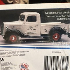 🚨Revell🇺🇸1937 Ford🏁Pickup🇺🇸Truck 1/25 Model Kit Factory Sealed