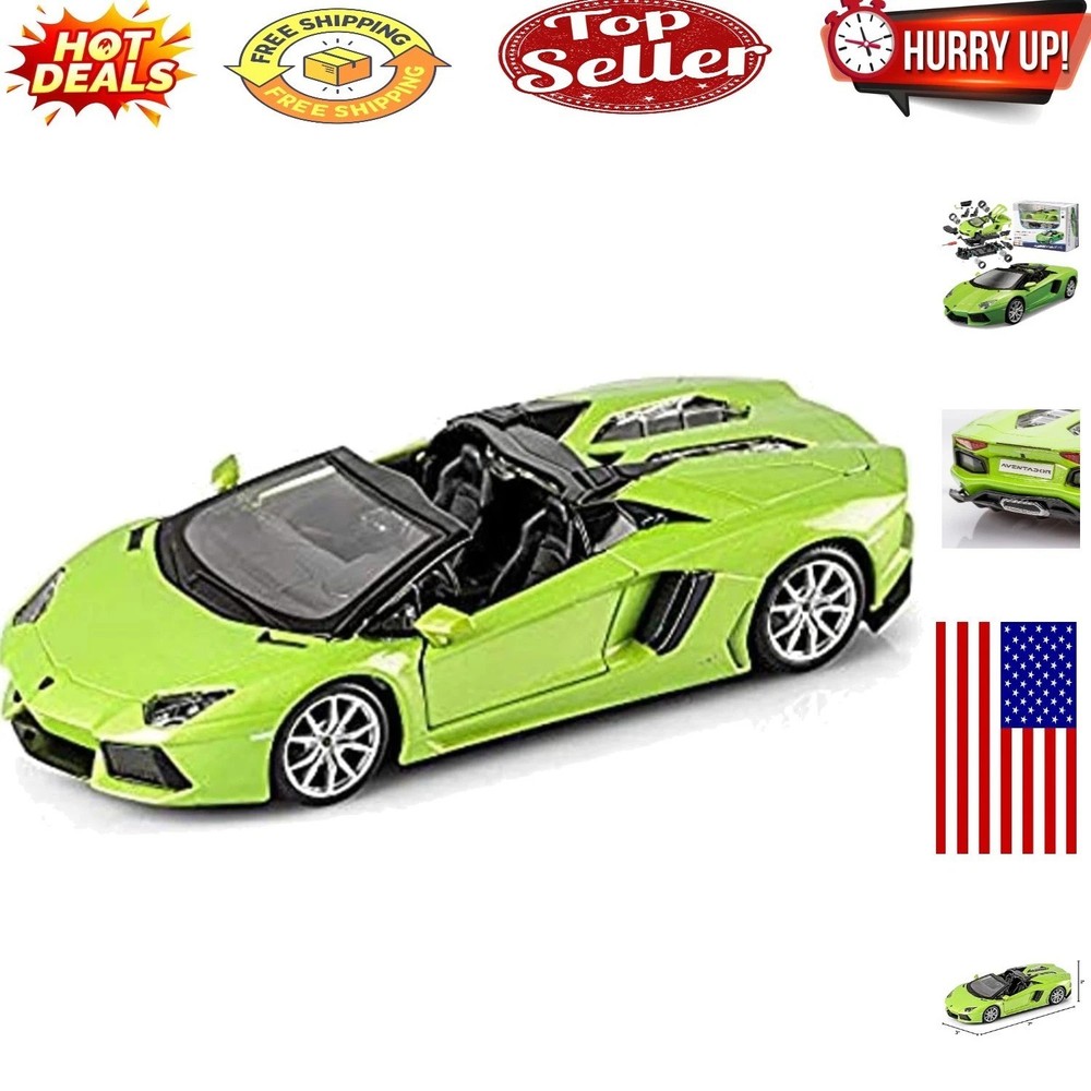 Lamborghini Aventador Roadster 1:24 Scale Die-Cast Model Kit