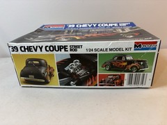 Vintage Monogram 39 1939 Chevy Coupe Street Rod Model Car Kit Unbuilt Chevrolet