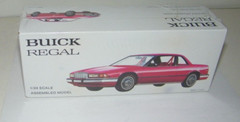 1/24 SCALE 1988 BUICK REGAL MAROON RED SEDAN DEALER PROMO CAR – SEALED IN BOX