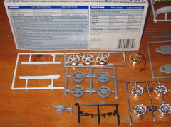 Revell Tuner Series Acura RSX Type-S 1/25 Parts Lot Wheels Seats Bumpers & Box