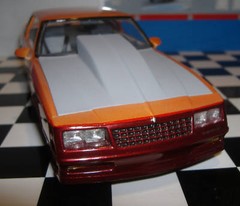Resin Outlaw Hood ’86 Monte Carlo! Revell, Monogram and ’87 Aeroback 1/24.
