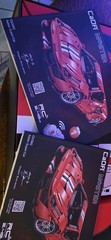 Cada 1/8 Scale C61042 Italian Master Ferrari 488 Model Kit with Power Function.