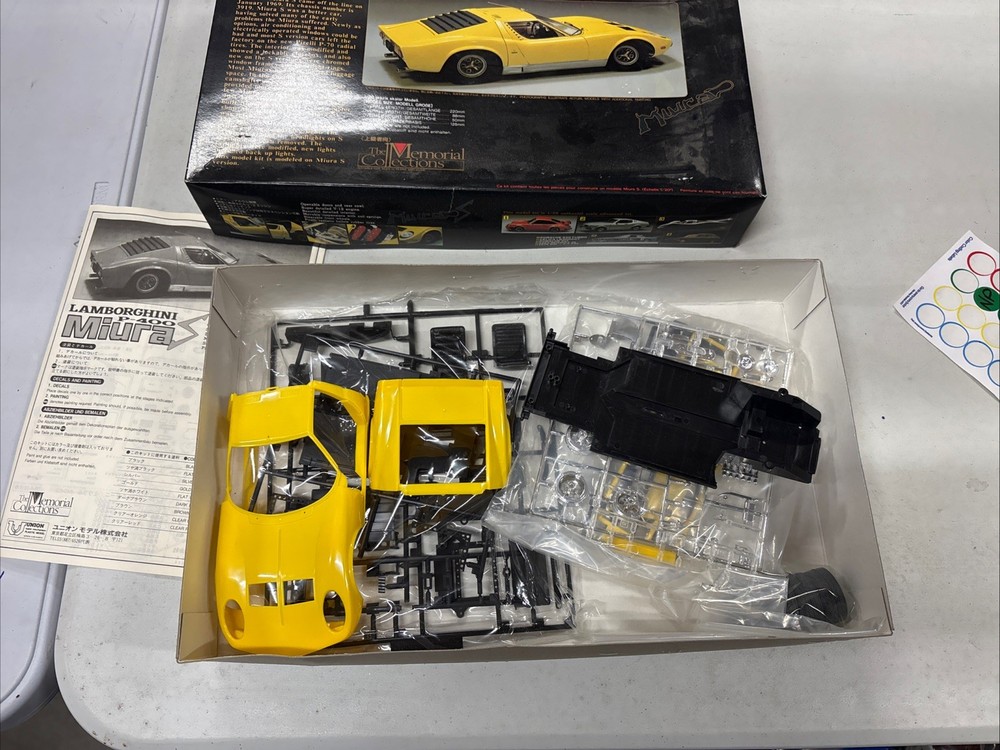 Union Model 1/20 Lamborghini Miura P-400 OPEN (1)