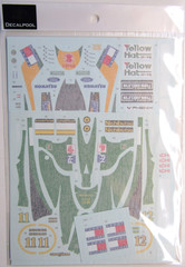 Decalpool 1/20 Scale Lotus 107 Ford F1 1992 Decal Sheet DP328 suit Tamiya #20037