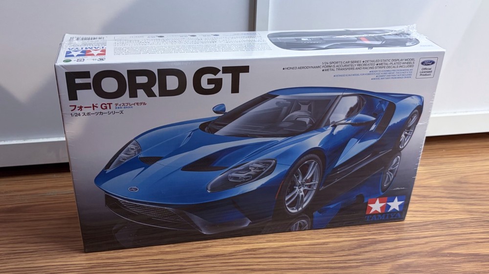 New Tamiya 1/24 Sports Car Series No. 346 Ford GT Plastic Model 24346