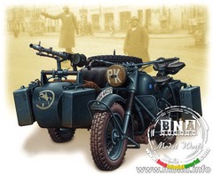 Master Box 1/35 WWII German Motorcycle