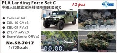 Snowman SR-7016 1/700 PLA Landing Force Set C Model Kit