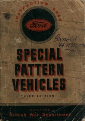 BTM 003 Canadian Military Pattern Vehicles, Ford and Chevy manuals plus more