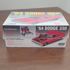 Lindberg 1964 Dodge 330 1/25 Scale Model Kit Sealed 426 Max Wedge Mopar
