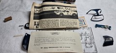 VINTAGE 60’S IMC MODELS FORD GT 1/25 SCALE PARTIAL BUILT MODLE KIT SEE PICTURES