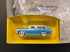 AMT, Johnny Lightning, ’55 Chevy Nomad W/1:64 scale Die-Cast !!Sealed Inside!!