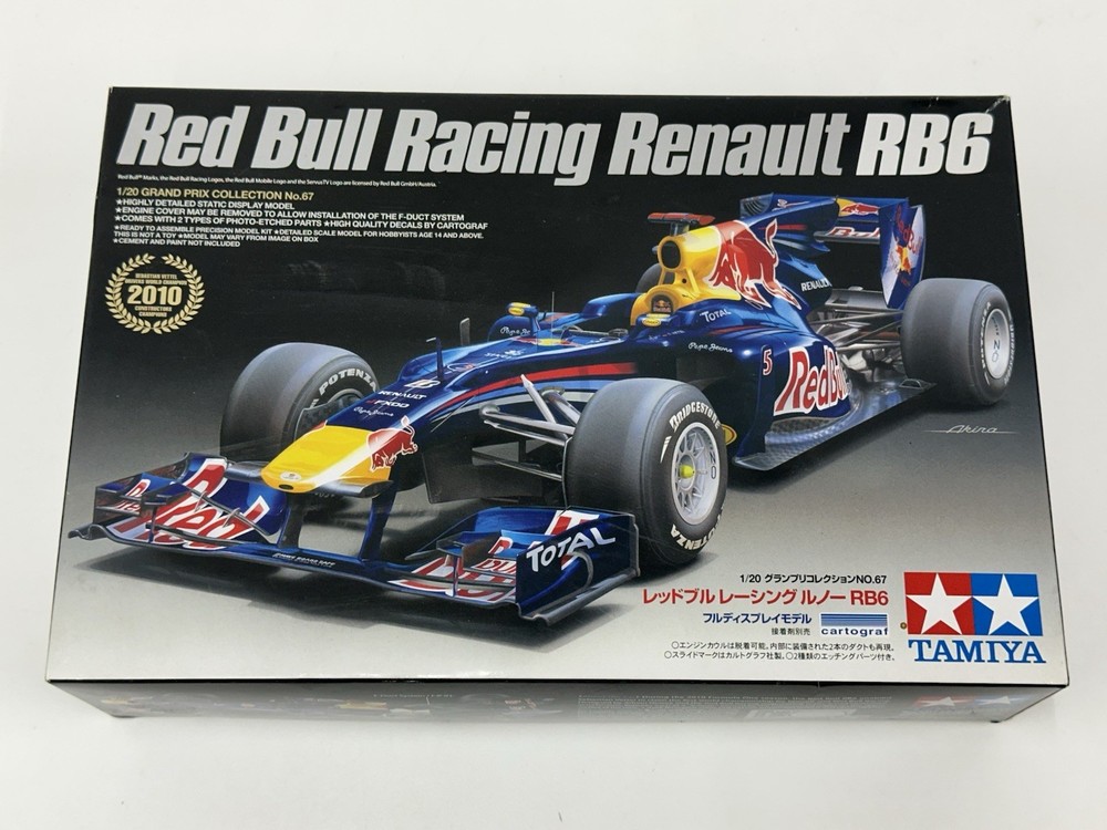 Tamiya Red Bull Racing Renault RB6 Model Kit