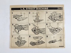 Empty Box for Vintage Revell LA Street Machine Snap-together Model Kit