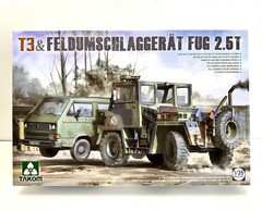 Takom 2141 1/35 T3& Feldumschlaggerat FUG 2.5T (Bundeswehr Heavy-Duty Forklift)