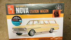 1963 Chevy II Nova Wagon 1:25 Plastic Model Kit AMT1202/12 AMT Craftsman Plus