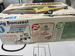 MPC 1973 DODGE CHARGER ORIGINAL UNBUILT KIT #1-7307-225 As Is