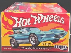 MPC Mattel Hot Wheels Python 1/25 Scale Model Kit. BRAND NEW IN THE BOX…