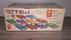 AMT Model car kit ’57 T bird 3 in 1 kit in original box unassembled Z159