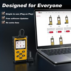 Obdmate Obd2 Scanner Diagnostic Tool Battery Test Readclear Codes View Live
