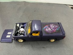 C16 Chevy S-10 Pickup Truck Lowrider built Vintage Car model 1/25 McM.