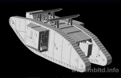 Master Box 72003 1:72 MK I Male British Tank Special Modification for Gaza Strip