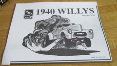 AMT 40 WILLYS COUPE / PICKUP GASSER BUYERS CHOICE 1/25 Model NEW CIB FR SH