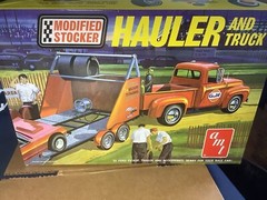 Amt Model Kit 1:25 Scale 53 Ford Pickup Hauler Hitch Chains No Box-instructions