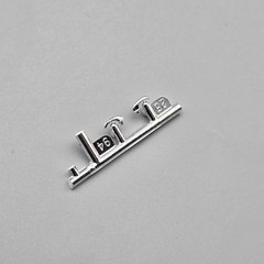 Revell Monogram 1/25 1950 50 Ford Pickup Parts Kitbash Chrome Door Handles