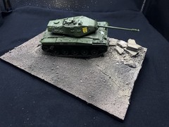 1/35 Scale Military Diorama Base Terrain Display Model Soldiers Figures Diecast