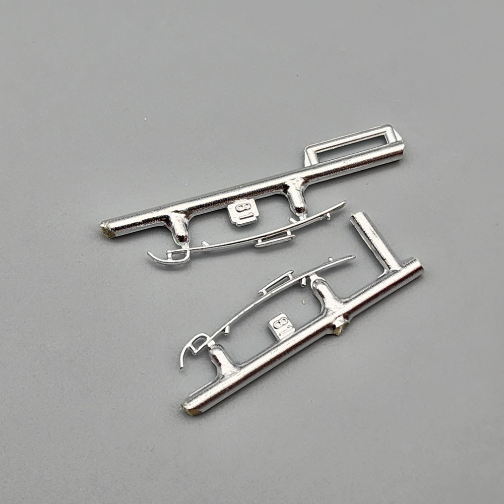 Testors 1/24 Mercedes 540K Parts Kit Bash Chrome Trunk Pieces #81