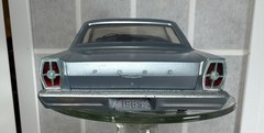 VINTAGE 1965 FORD GALAXIE 500 XL DEALER PROMO MODEL CAR BLUE 1:25 –