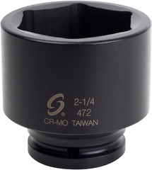 472 3/4″ Drive Standard 6 Point Impact Socket 2-1/4″