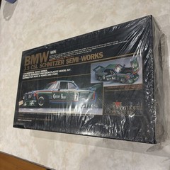 Vintage 80’s UNION BMW 3.5 CSL SCHNITZER 1/20 SCALE MODEL KIT Factory SEALED