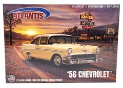 New Atlantis 1:25 Scale US Route 66 – 1956 Chevrolet 283 V8 Model Kit H1391