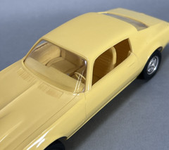 1974 Pontiac Firebird Formula 400 Yellow Dealer Promo Model Car
