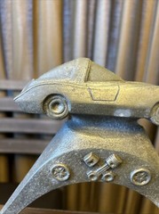 Vintage 1960s Revell Second National Open Custom Car Contest Trophy